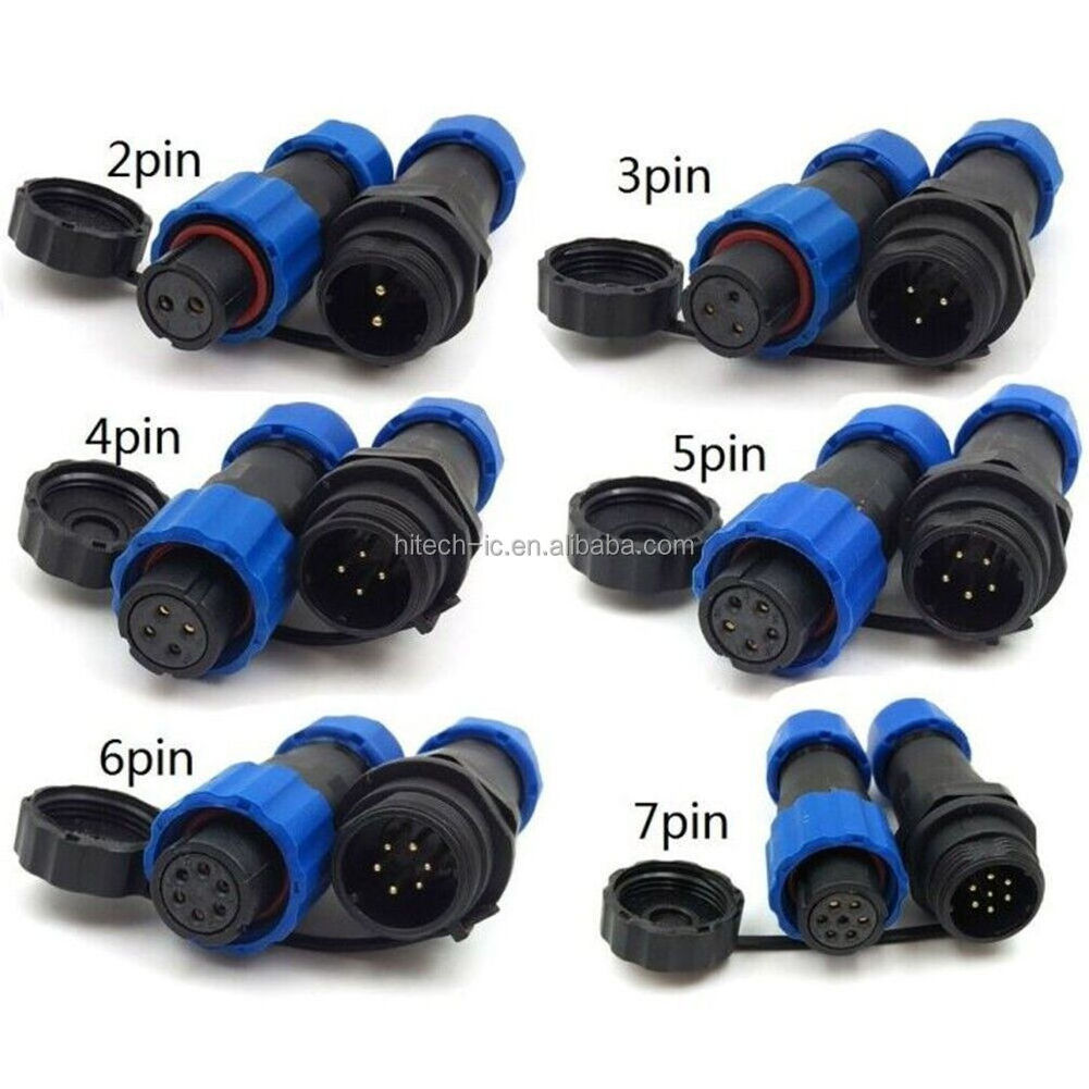 1/2 /3/4/5/6/ Pin FCI/KET/FEP/Automobile Car Automobile Waterproof Male Female Auto Electrical Wire Waterproof Connector