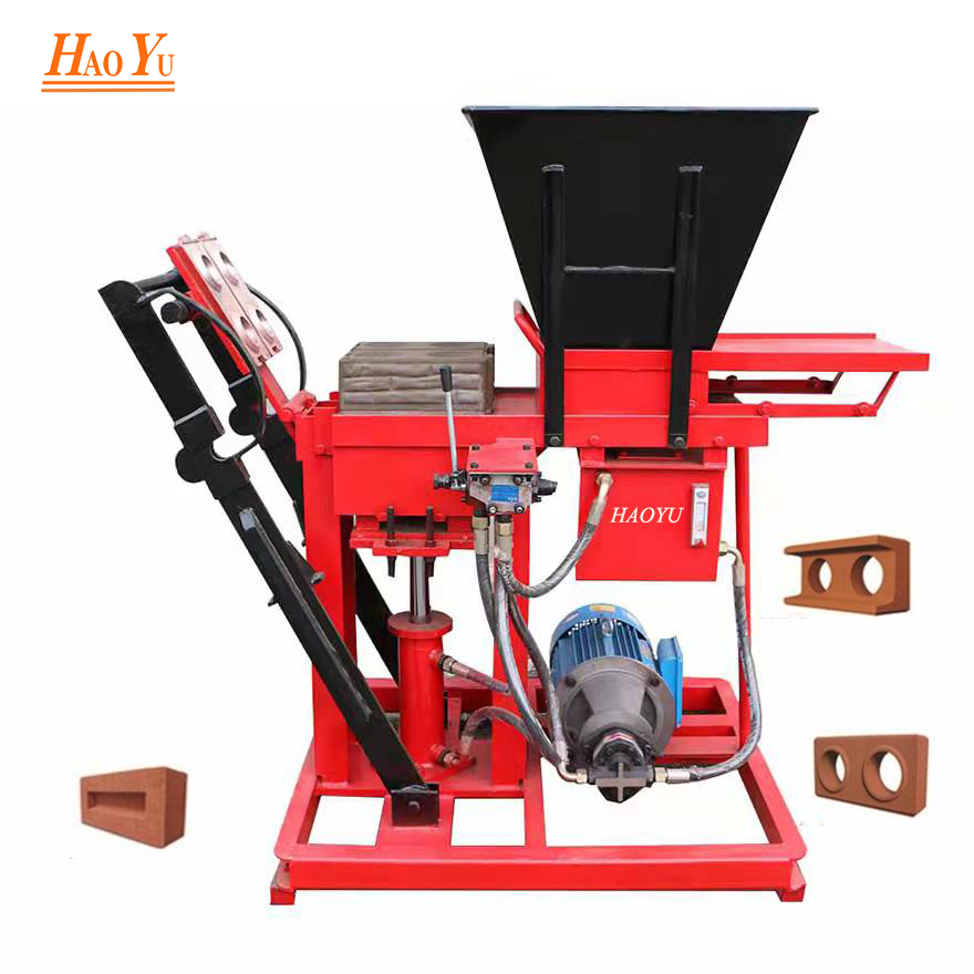 hydraform interlocking brick making machine/rammed earth brick making machine/clay brick in spain making machine