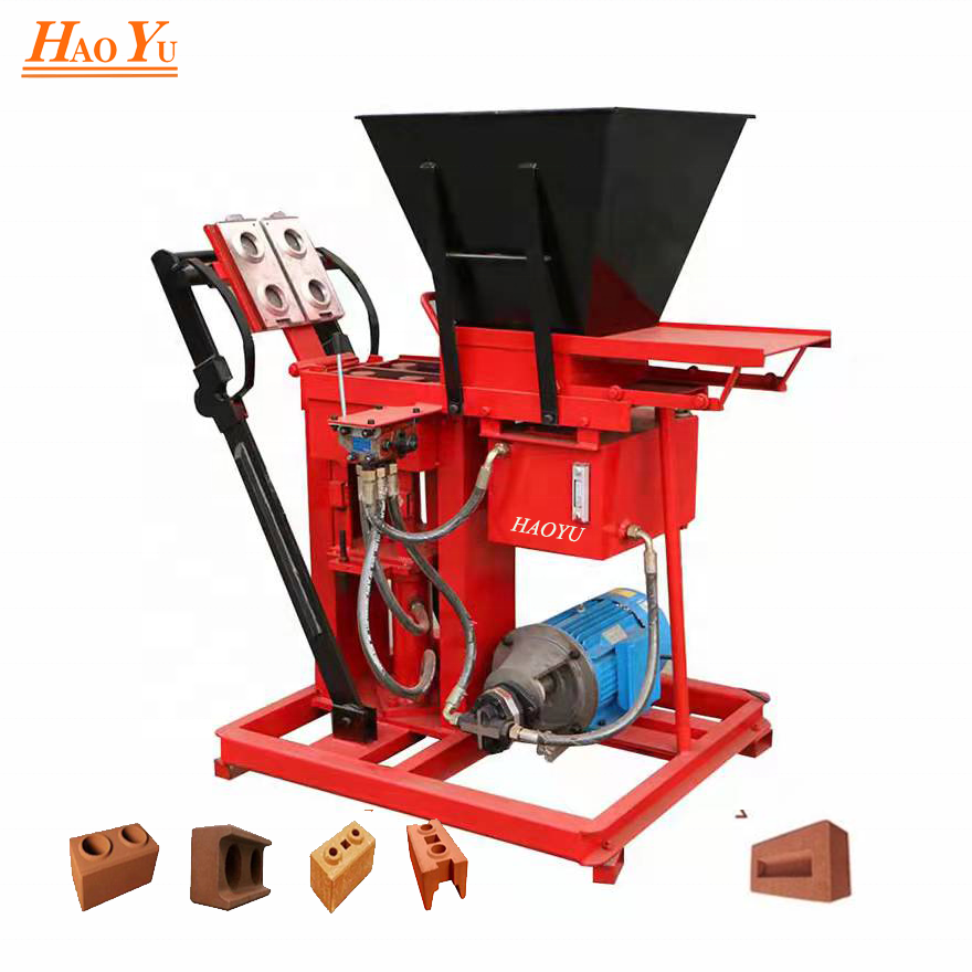 small brick factory machine Interlocking Compressed Earth Brick Equipment