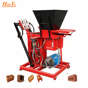 hydraform interlocking brick making machine/rammed earth brick making machine/clay brick in spain making machine