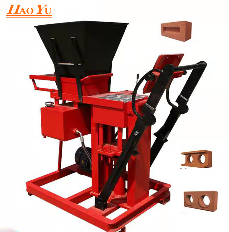 hydraform interlocking brick making machine/rammed earth brick making machine/clay brick in spain making machine