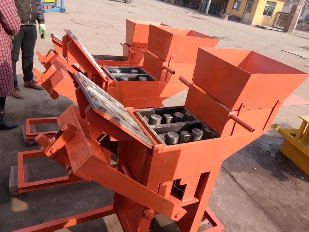 qmr2-40 interlocking manual compressed earth clay brick price hand press brick making machine