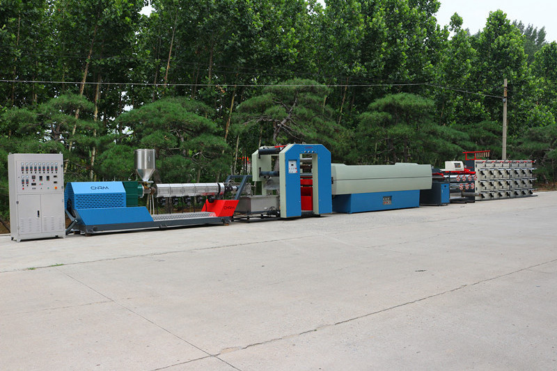 Plastic Pp Polypropylene Fibrillated Yarn Extrusion Plant Agriculture Baler Twine Manufacturing Making Machine