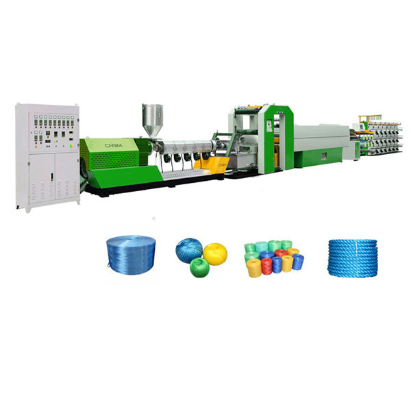 Plastic Pp Polypropylene Fibrillated Yarn Extrusion Plant Agriculture Baler Twine Manufacturing Making Machine