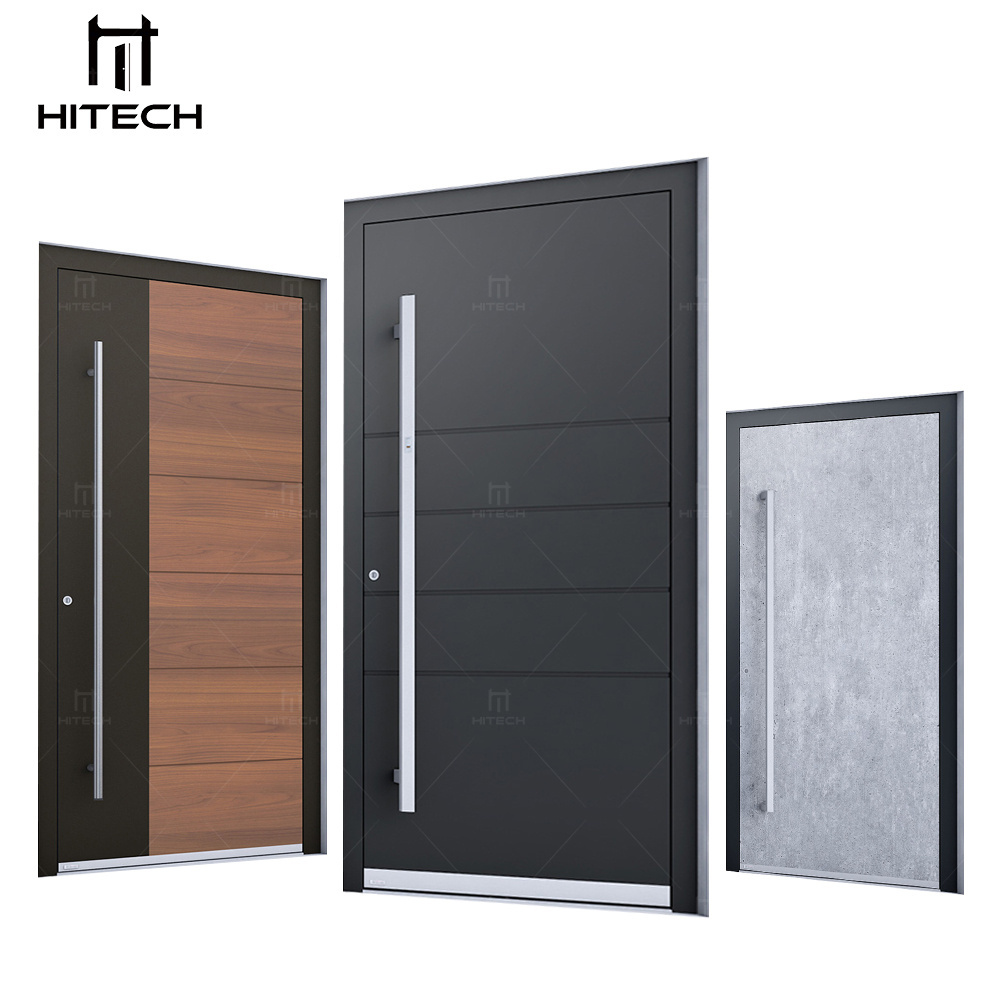 Hitech custom modern big doors houses exterior door 2480 house main gate designs large entrance door