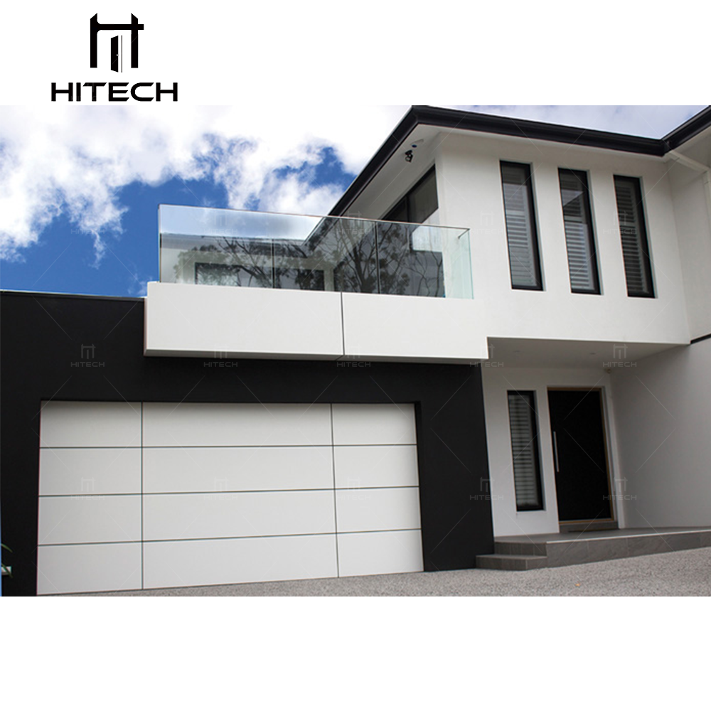 Hitech Aluminium Remote Control Garage Door Sectional Sliding  Enrollable Automating Side Hinged Indoor Garage Door