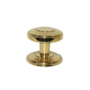 New Customized Gold Brass Door Knobs Decorative Polished Knobs Handmade Metal Knobs Wholesale Bulk India Manufacturer