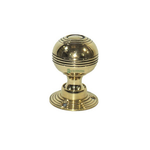 Brass Bloxwich Door Knobs Elegant Gold Polished Knobs Handcrafted Premium Metal Knobs Wholesale Bulk India Manufacturer