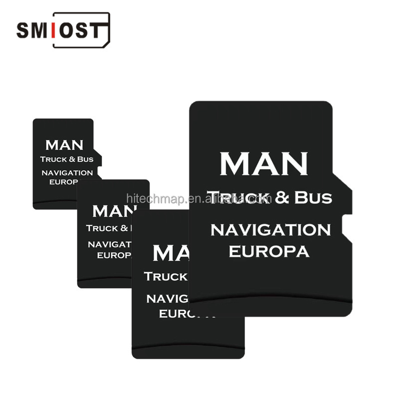 SMIOST CID Change for Micro SD Sdhc Data Mapping Cameras Carte Mmoire Card Navi GPS 8GB TF Card Harman Man Truck