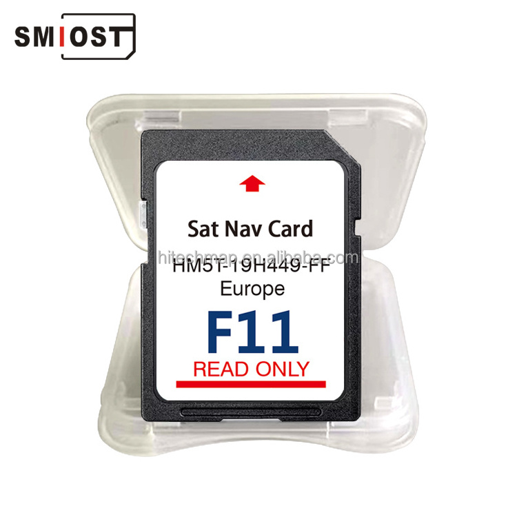 SMIOST 2 Sync for Ford Micro GPS Transit Custom Car Softwares 3 Years Warranty Chang CID SD Sat Nav 64GB F11