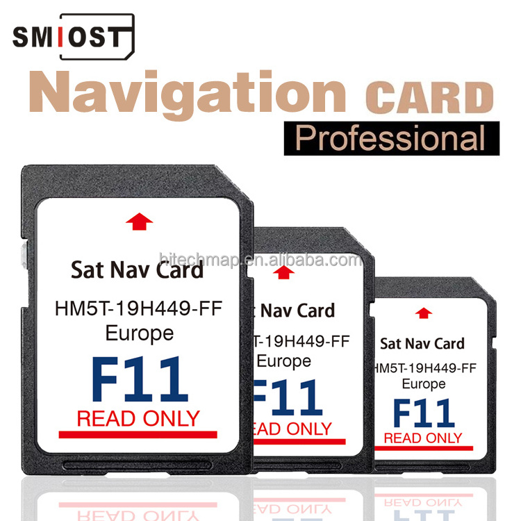 SMIOST 2 Sync for Ford Micro GPS Transit Custom Car Softwares 3 Years Warranty Chang CID SD Sat Nav 64GB F11