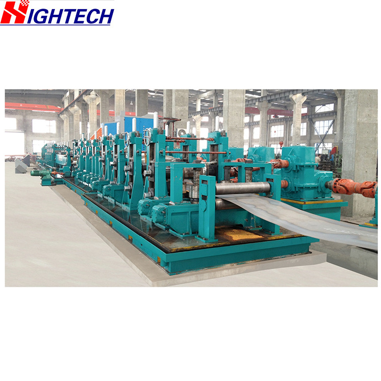 Metal Stainless Steel Pipe Production Line / Welded ERW Tube Mill Pipe Making Machine