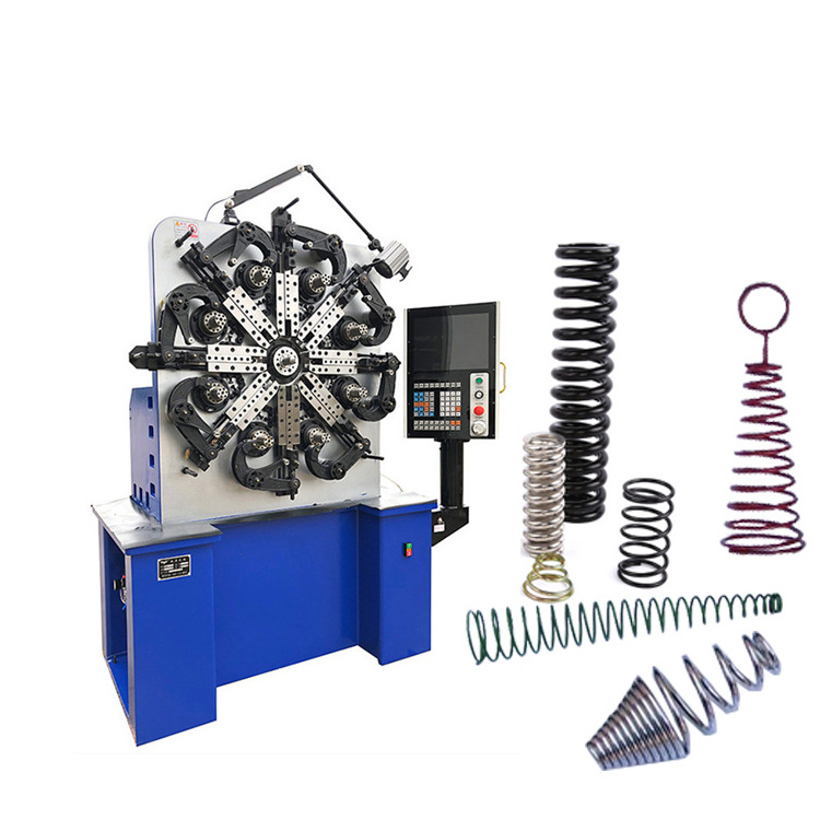 High Synchronization Accuracy Automatic CNC Torsion Spring Coiler Making Machine