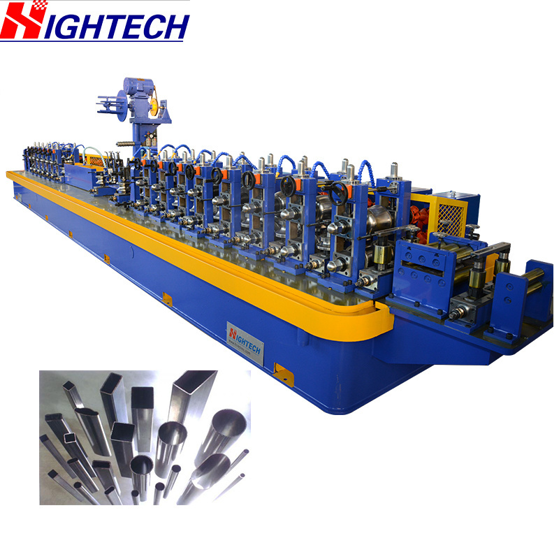 ERW steel pipe mill line / large diameter pipe production line and steel tube making equipment