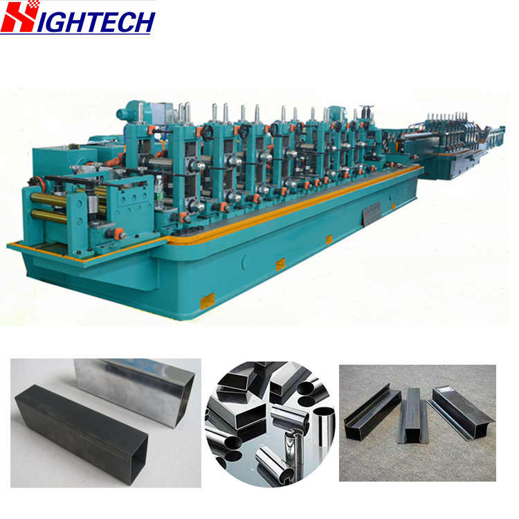 Metal Stainless Steel Pipe Production Line / Welded ERW Tube Mill Pipe Making Machine