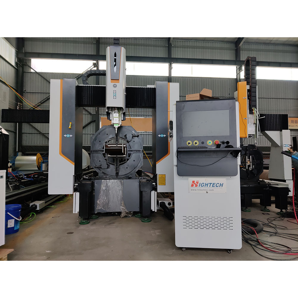 Square and Round Stainless Steel Tube and Pipe CNC 5 Axis Laser Cutting Machine Price