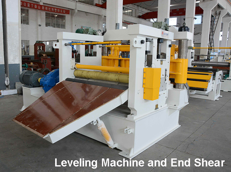 High Quality Steel Stainless slitting line Coil Uncoiling leveling machine and shearing machine