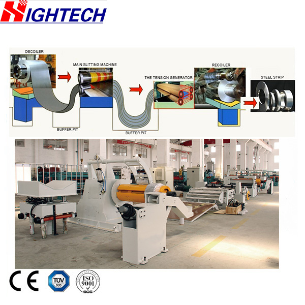 Cold Rolled Stainless Steel Galvanized Steel Aluminum Coil Slitting Line Slitting Machine