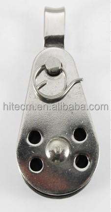 Small stainless steel pulley MINI SINGLE WHEEL PULLEY