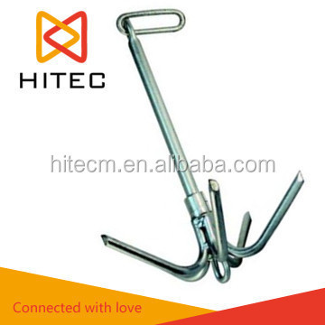 With CE Certification Marine Ship Anchor Stainless Steel Grapple Anchor for sale