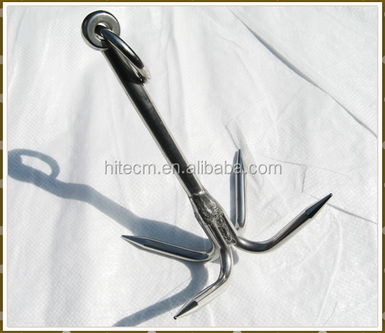 With CE Certification Marine Ship Anchor Stainless Steel Grapple Anchor for sale