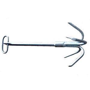 With CE Certification Marine Ship Anchor Stainless Steel Grapple Anchor for sale