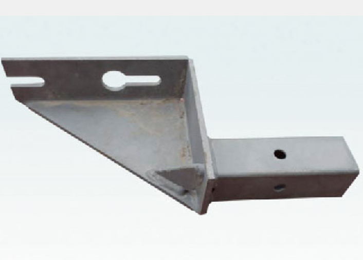 Galvanized triangle square pipe bracket