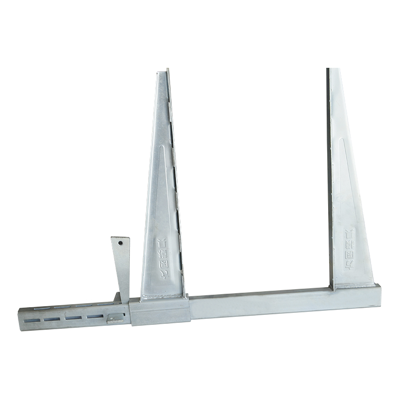 Galvanized triangle square pipe bracket