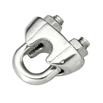 304 Stainless Steel DIN741 Wire Rope Clip in stock