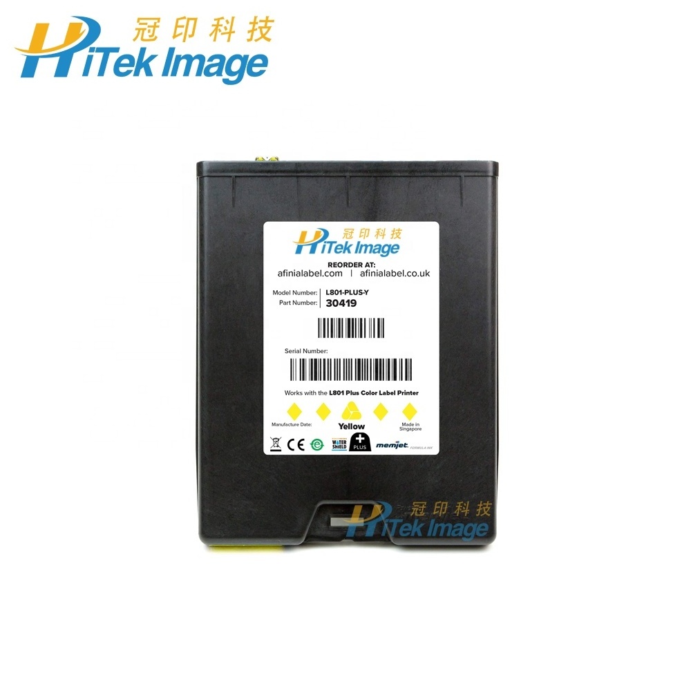 HiTek Compatible AFINIA L801 Plus L 801 Color Label Printer Ink Cartridge For L801 Label Printers