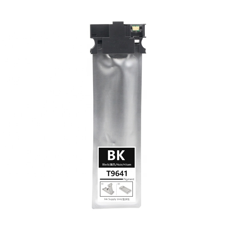 HiTek T9641 T9651 T9661 Premium Black Ink Bag Cartridge For Epson WorkForce Pro WF-M5299 M5799 M5298 printer