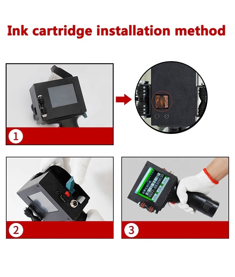 Compatible HP Black 45 2580 Ink Cartridge For U2 Anser Inkjet Printer low cost Handheld printer cartridge tij 2.5 cartridge