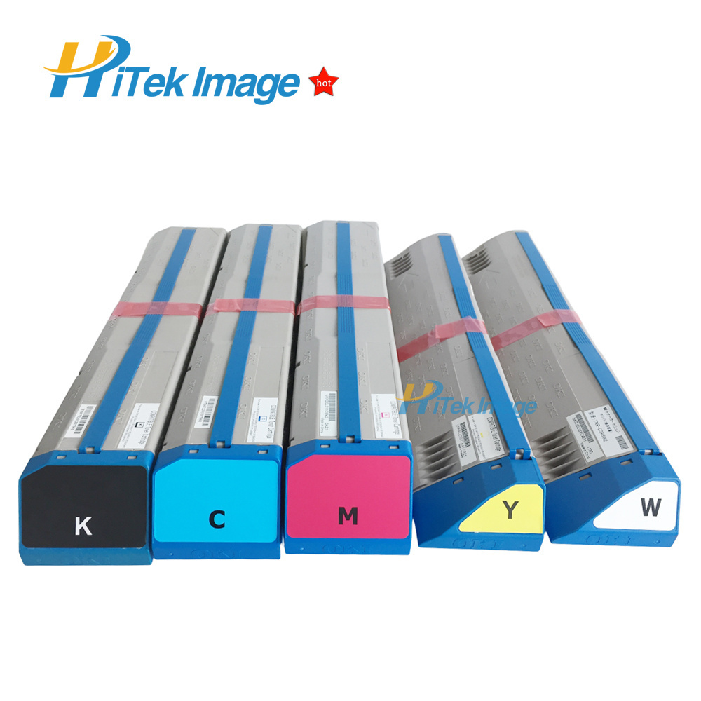 HiTek Compatible OKI C911 C931 C941 PRO 9000 9541 9542 9543 9431 Pro9000 Pro9541 White Toner Cartridge SP1360S Copier Printer