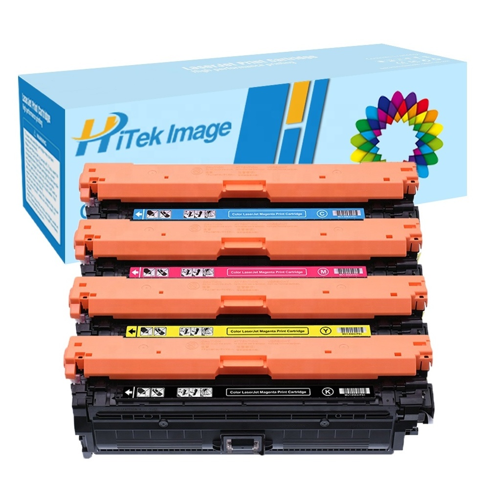 HITEK Compatible HP CF330X CF320 CF320A CF321A CF322A CF323A White Toner Cartridge For LaserJet Managed M651dn Color Black