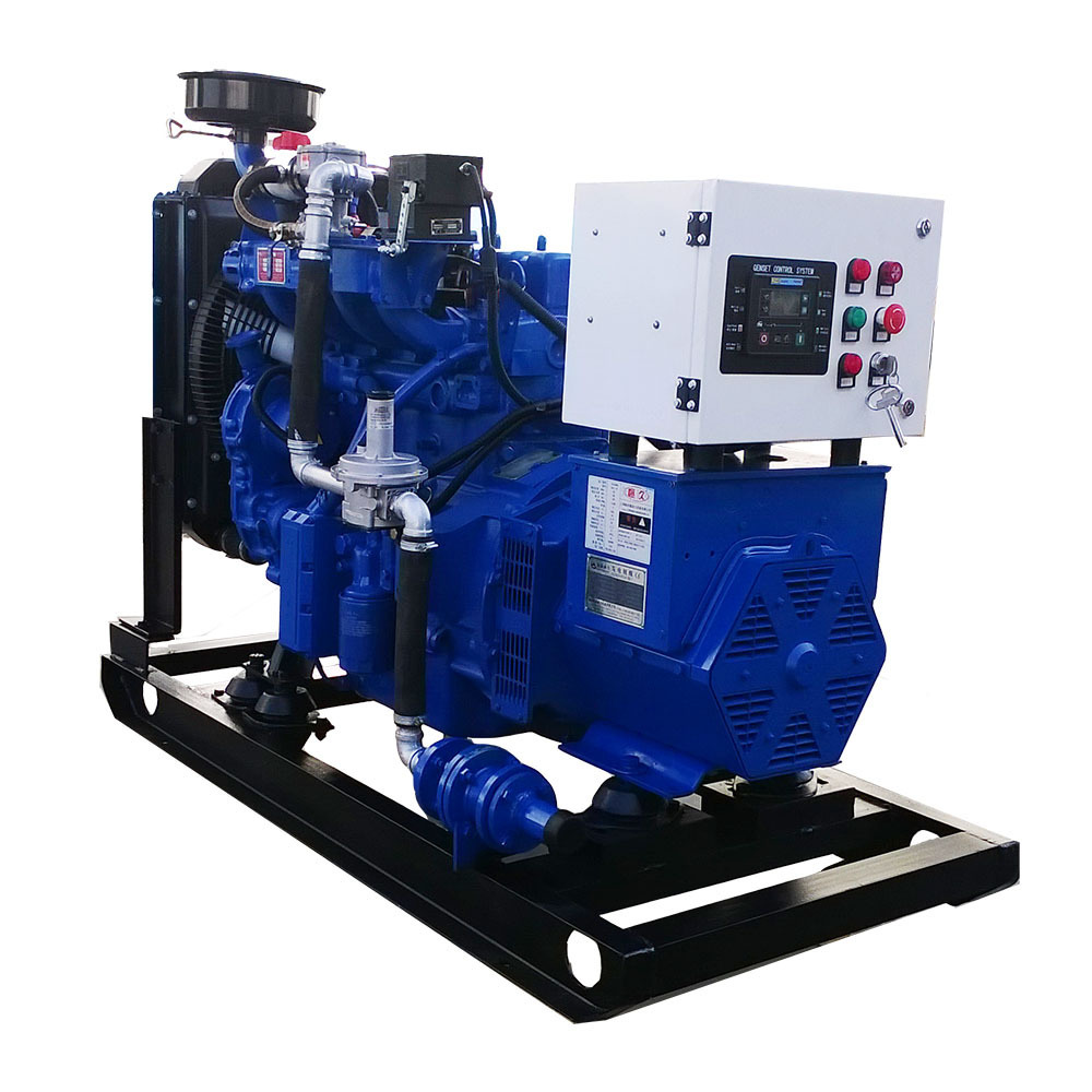 Automatic power easy start 20kw-300kw syngas generator gas generators with famous gas engine