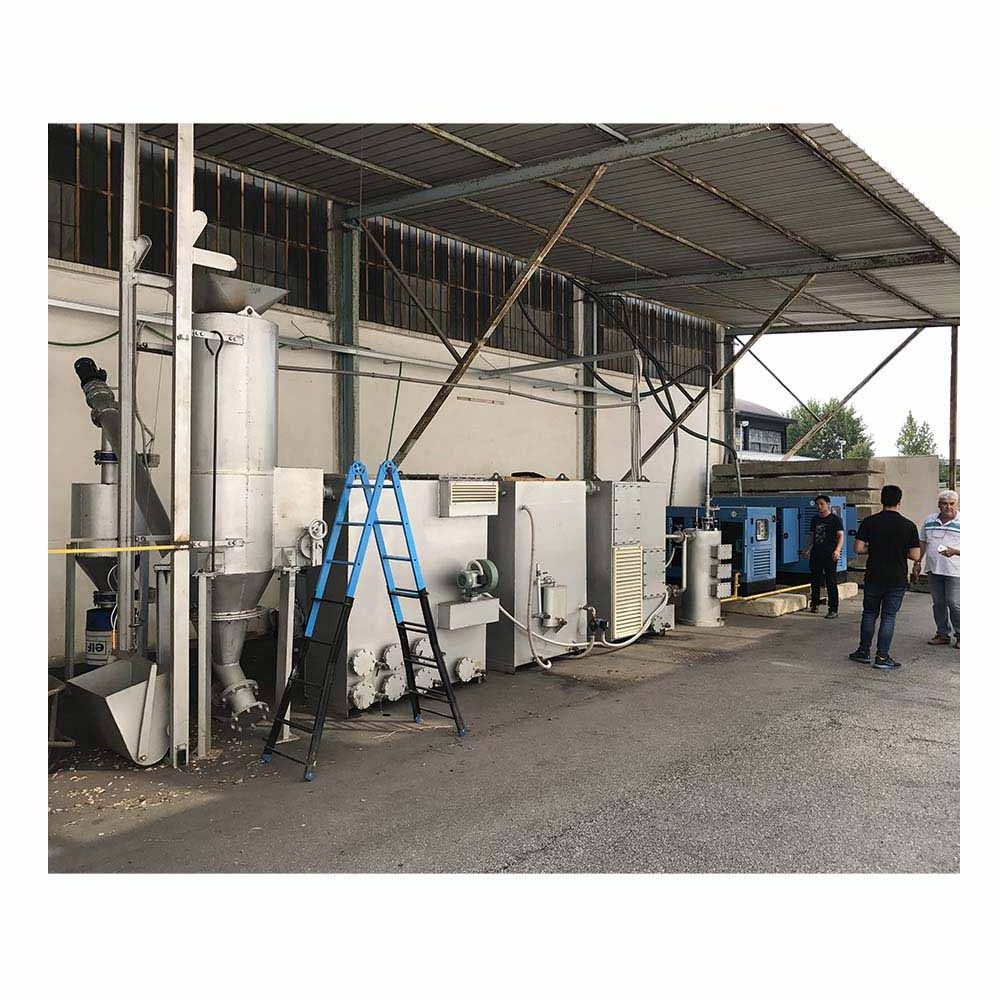 china factory gasification biomass 5kw 10kw 1mw small biomass gasifier for home use for sale