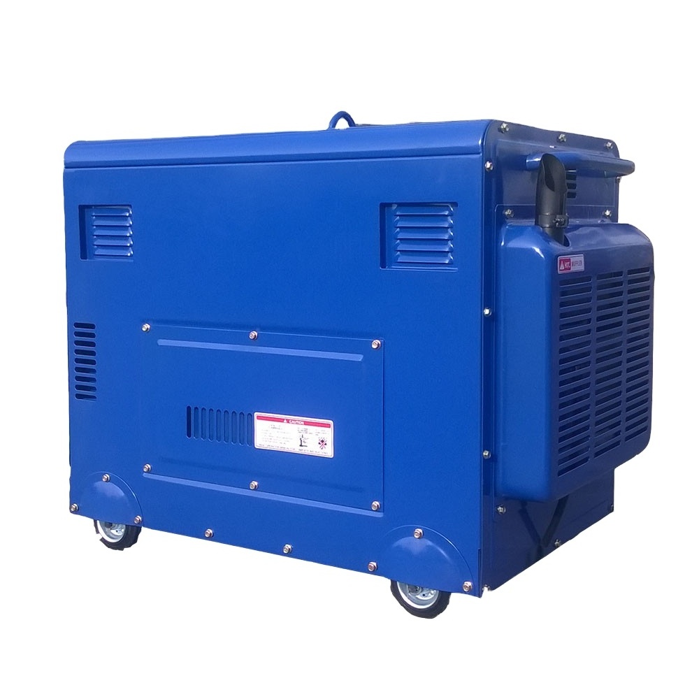 Silent 10 kva 15kva Small Cheap Electric 10kW 15kW 24v DC Power Diesel Generator Portable For Home Use