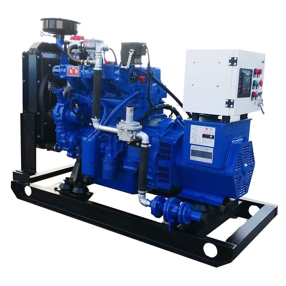 Automatic power easy start 20kw-300kw syngas generator gas generators with famous gas engine