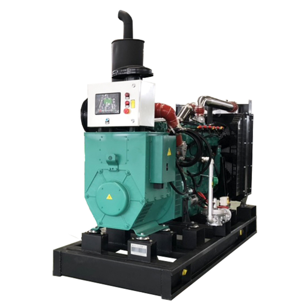 3 Phase High Efficiency Powered Liquid Cooled 50kW 100kW 150kW 200kW Biogas Generator Price With Cummins Engine