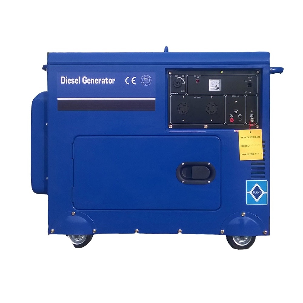 Silent 10 kva 15kva Small Cheap Electric 10kW 15kW 24v DC Power Diesel Generator Portable For Home Use