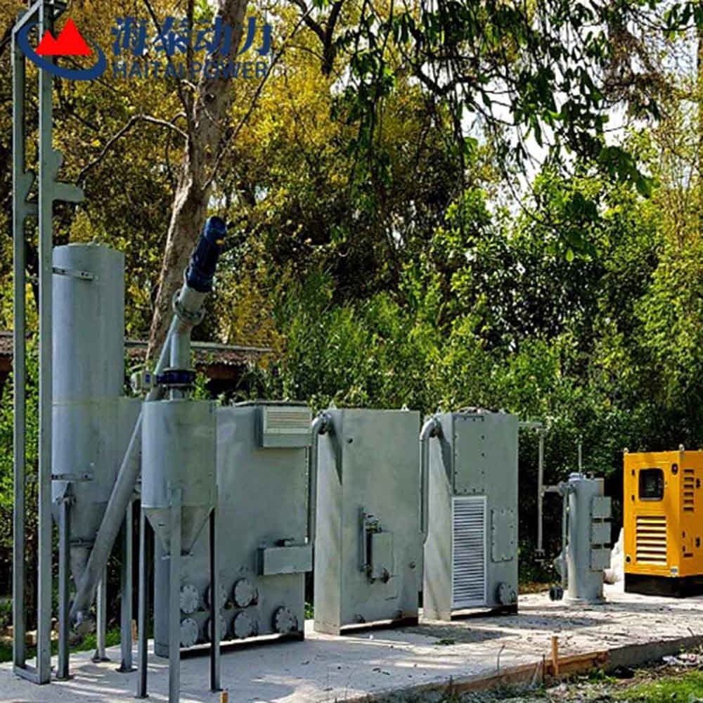 china factory gasification biomass 5kw 10kw 1mw small biomass gasifier for home use for sale