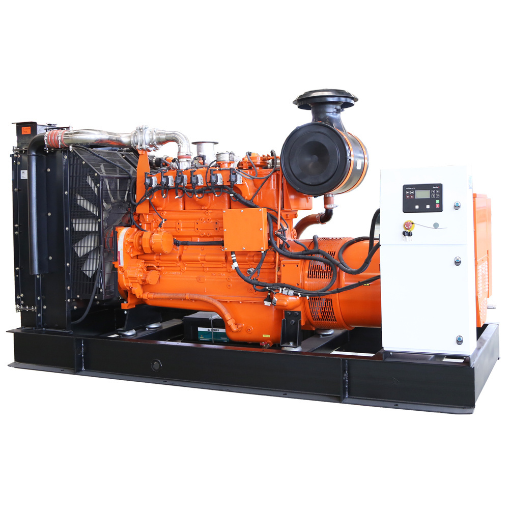 Bio Gas Syngas Biomass LPG LNG CNG Electric Methane Biogas Wood Gas Turbine Generators With Soundproof Canopy for sale