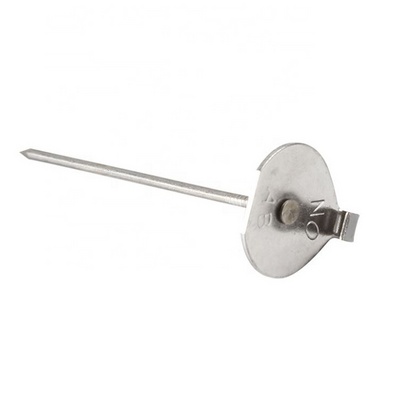 Stainless Steel Rectangular Base Lacing Anchors For Removable Insulation Blanket