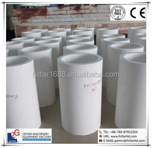 High Temperature Resistance 50 KG Alumina Ceramic Melting Crucibles for Aluminium