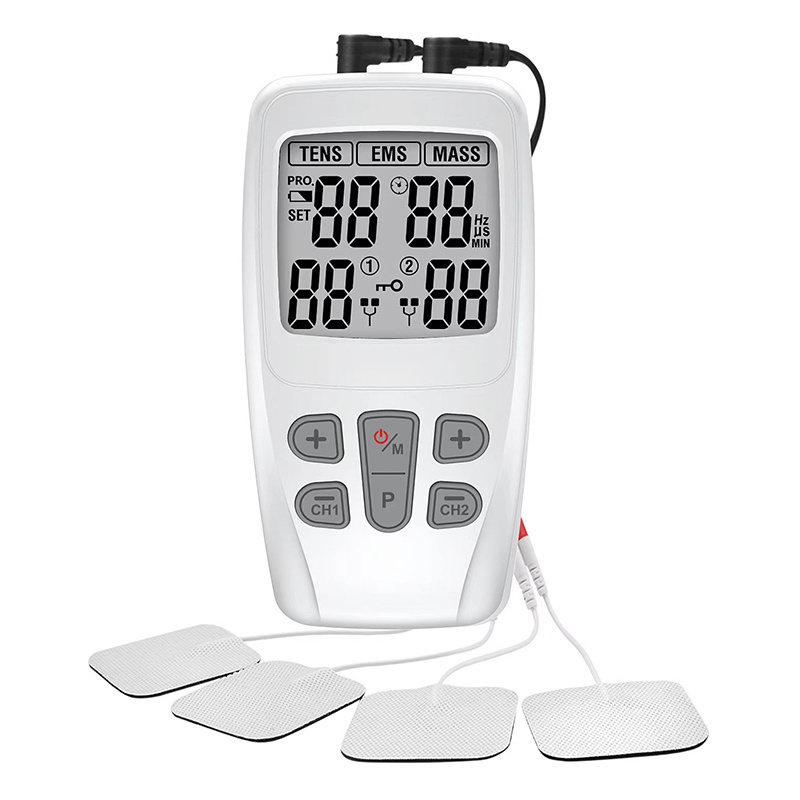 8 Models EMS Electric Herald Tens Digital Therapy Machine Stimulator Pulse Massager Body Massage 250mah Lithium Battery Charging