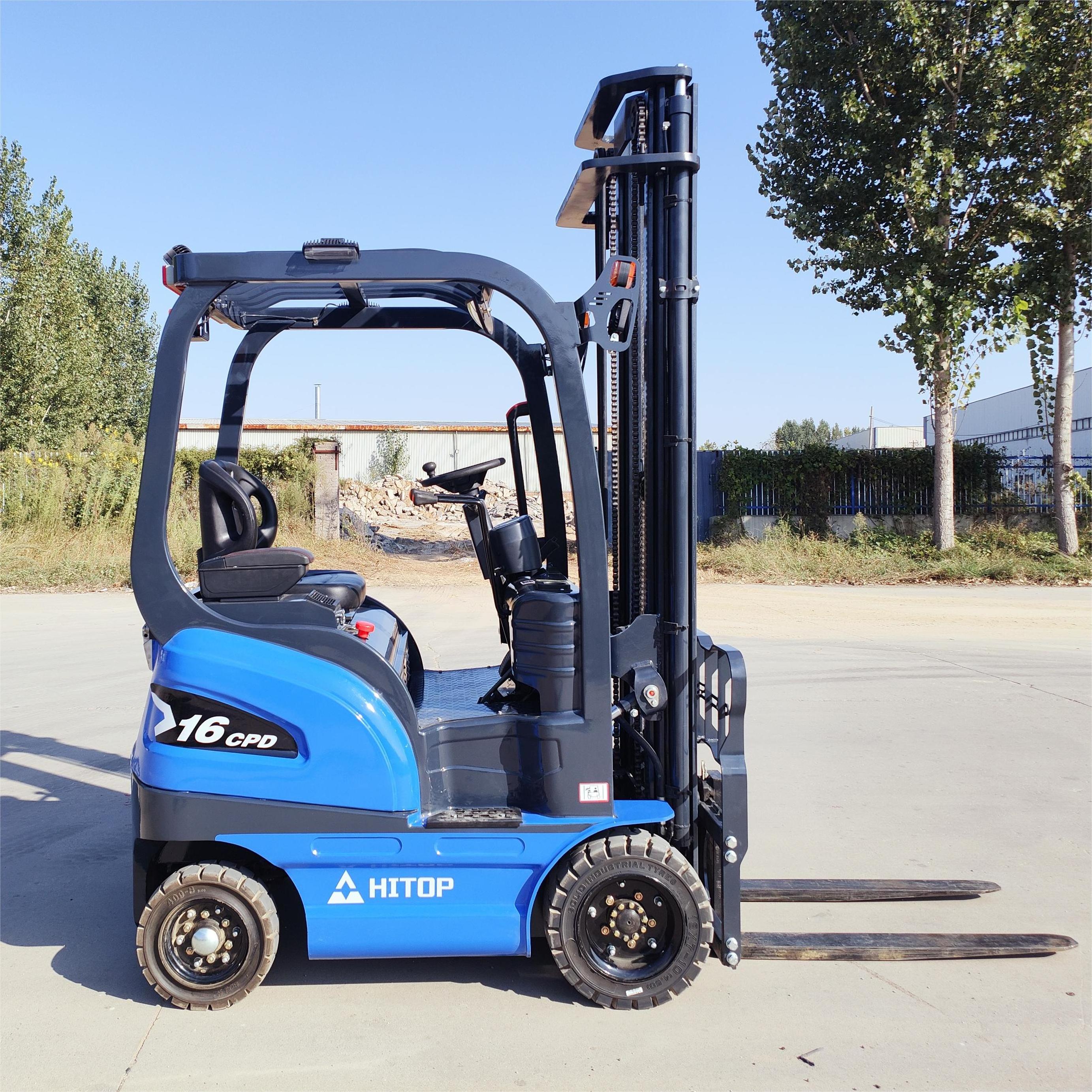 Super Short Wheelbase Forklift 2.5 Ton 2 Ton 1.8 Ton 1.5 Ton Li-ion Small Electric Forklift Narrow Aisle Forklift Truck