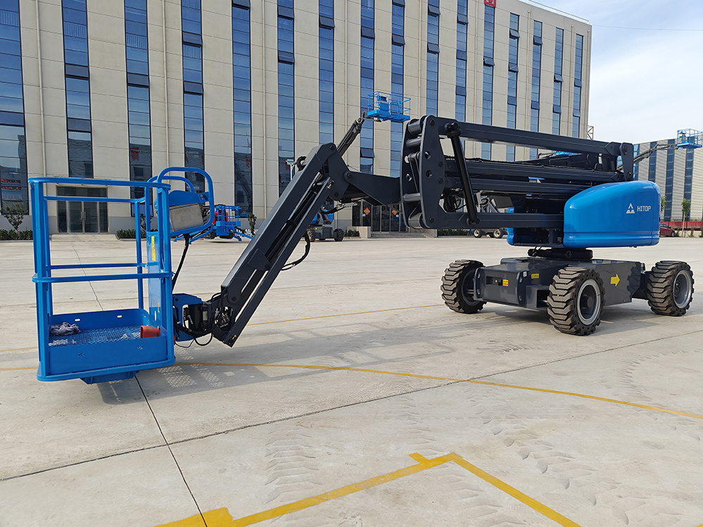 Chinese 10-20m Mobile Hydraulic Electric Articulated Boom Lift aerial Work Platform