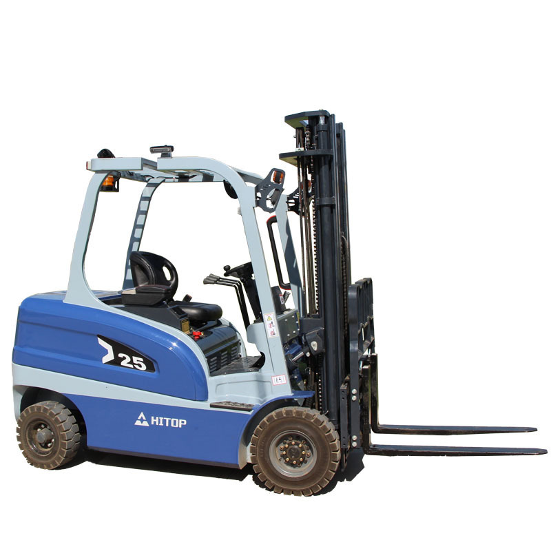 Economic Model 4 Wheel 3 Ton 2.5 Ton Counterweight Lift Truck Fork 1200mm Solid Tyres 2ton 1.5 Ton Small Forklift