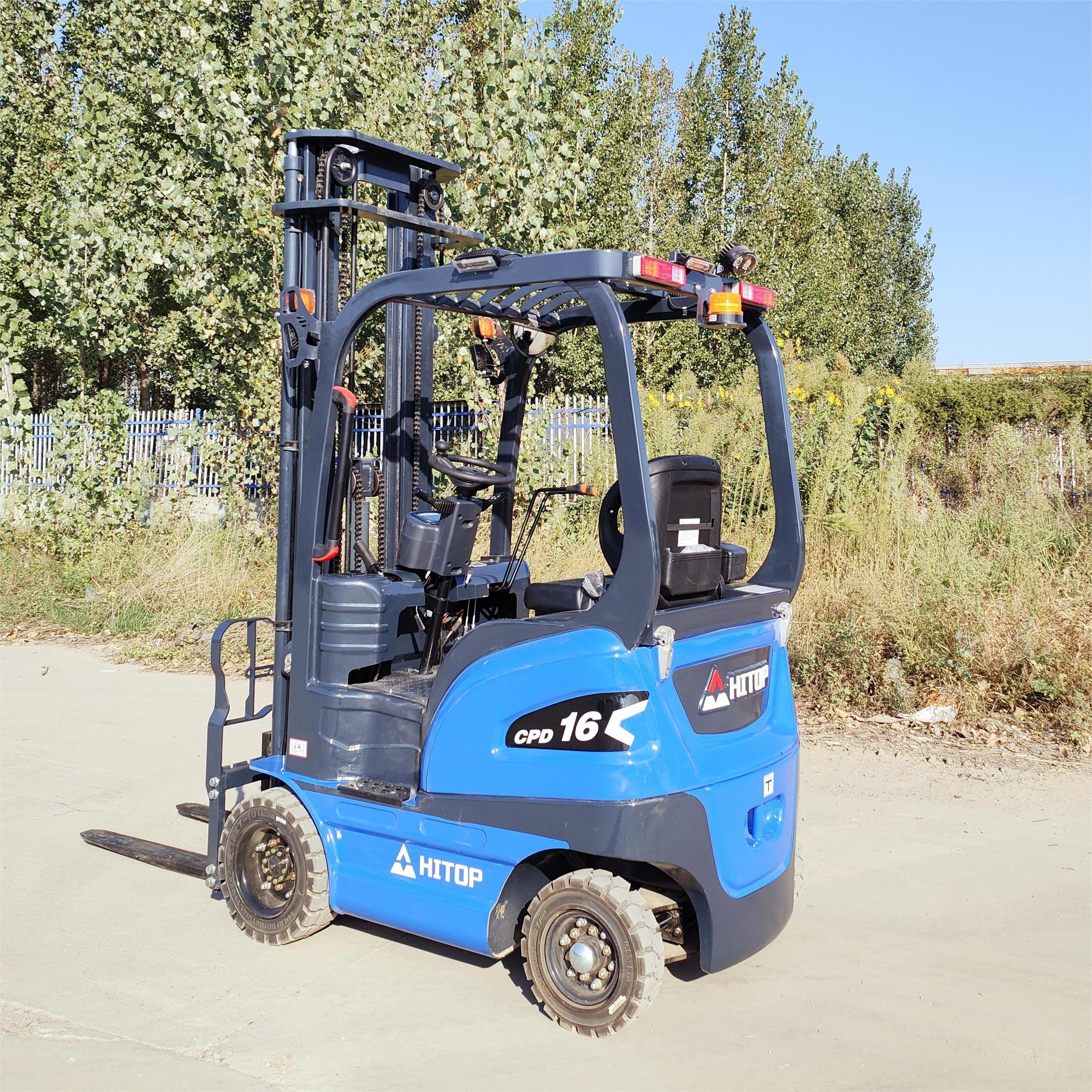 Super Short Wheelbase Forklift 2.5 Ton 2 Ton 1.8 Ton 1.5 Ton Li-ion Small Electric Forklift Narrow Aisle Forklift Truck