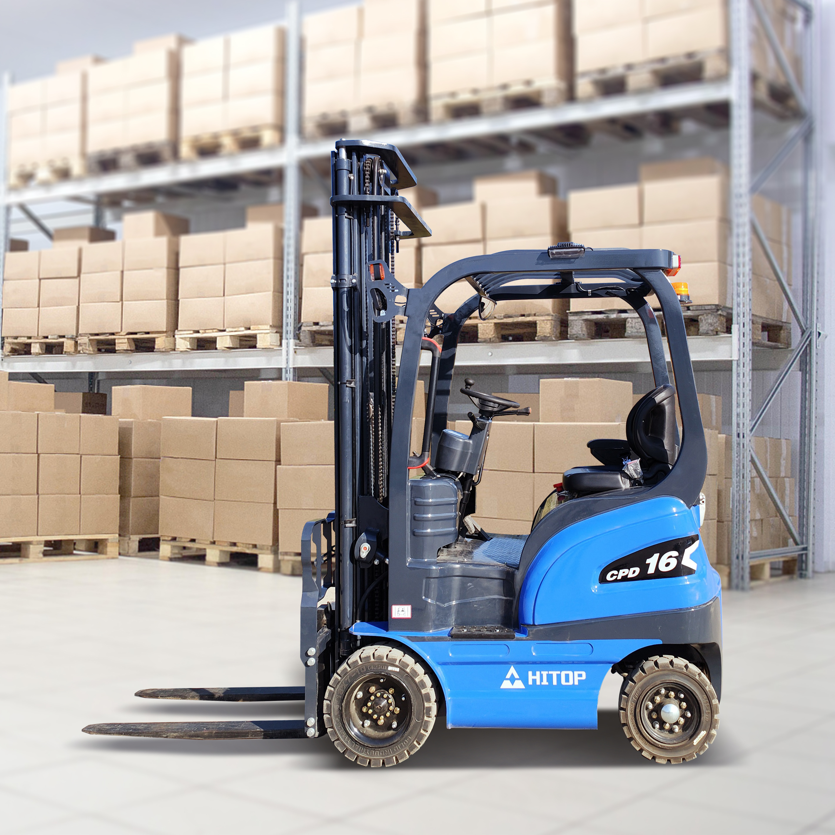 Super Short Wheelbase Forklift 2.5 Ton 2 Ton 1.8 Ton 1.5 Ton Li-ion Small Electric Forklift Narrow Aisle Forklift Truck